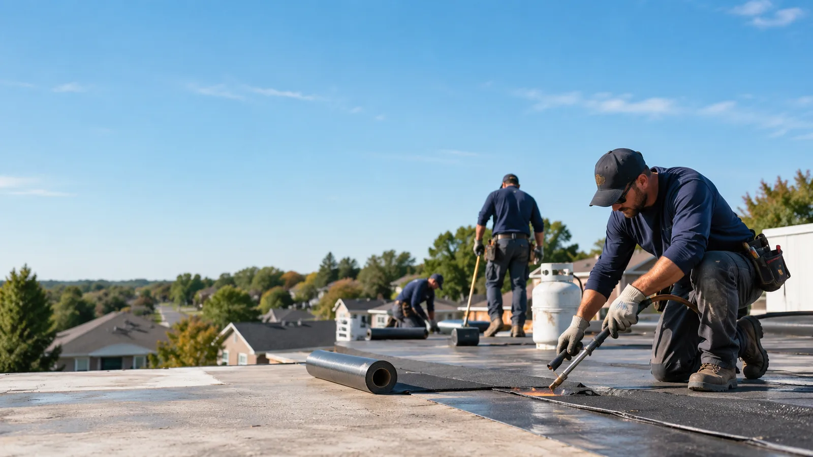 Flat Roof Leak Repair providers in Ewing, IL